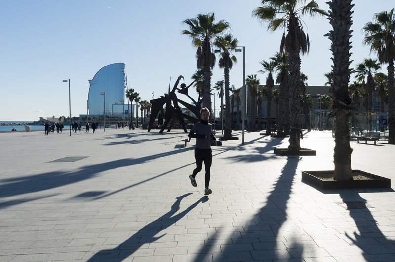 running
