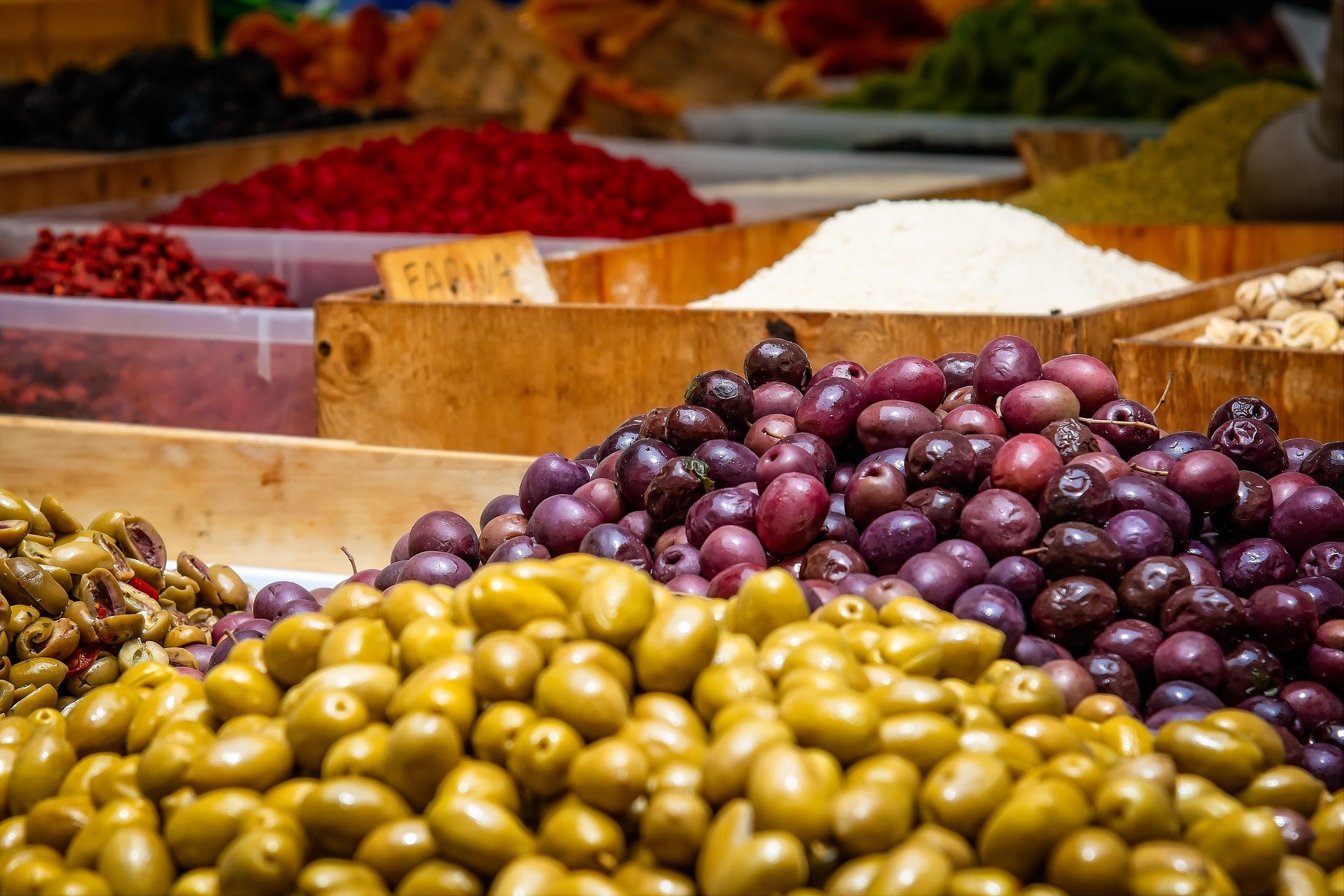 Aceitunas en España