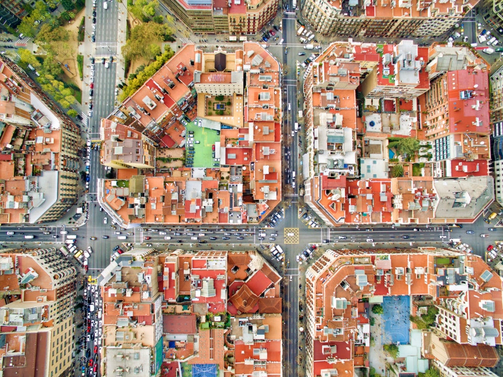 plan de vivienda parque público