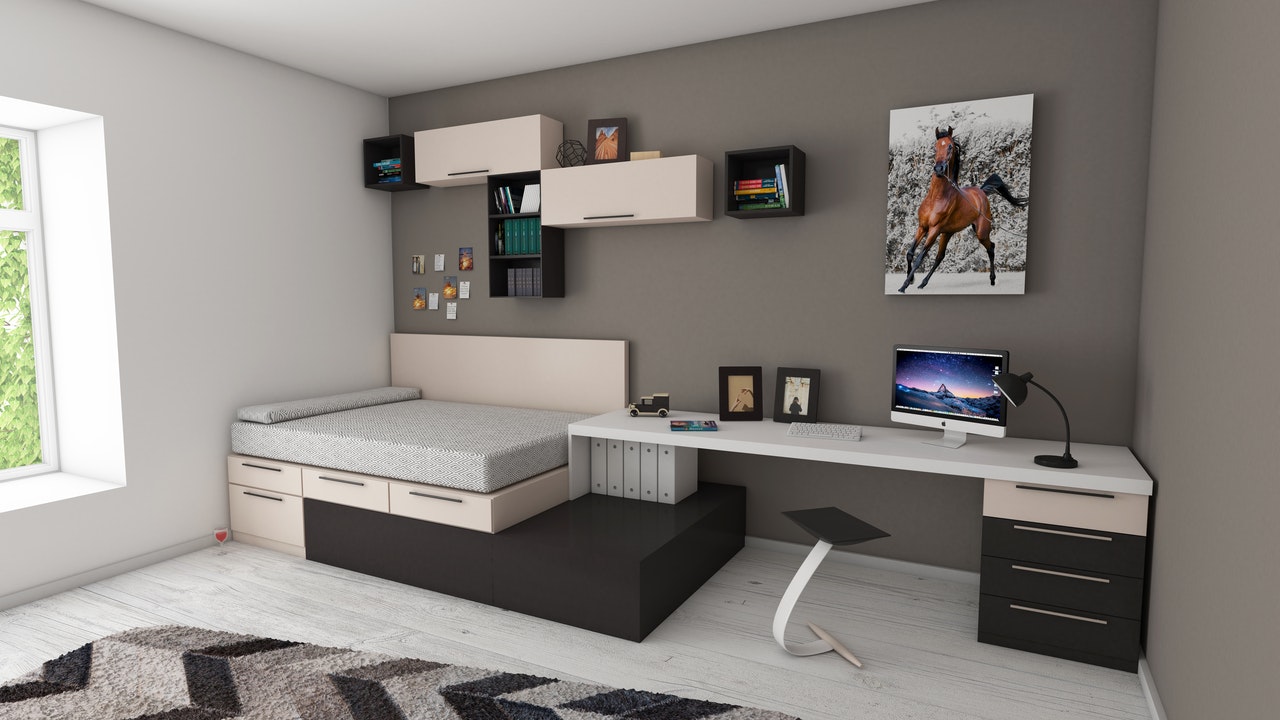 Paredes de dos colores