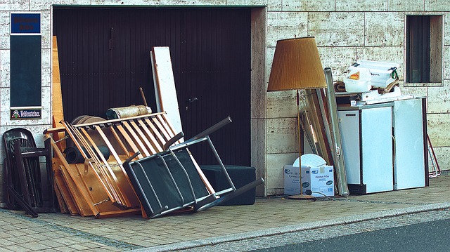 días para tirar muebles en Barcelona
