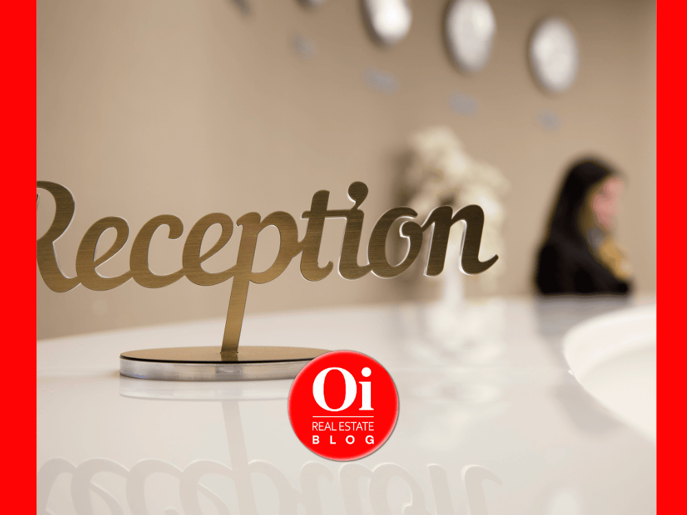 recepción de hoteles